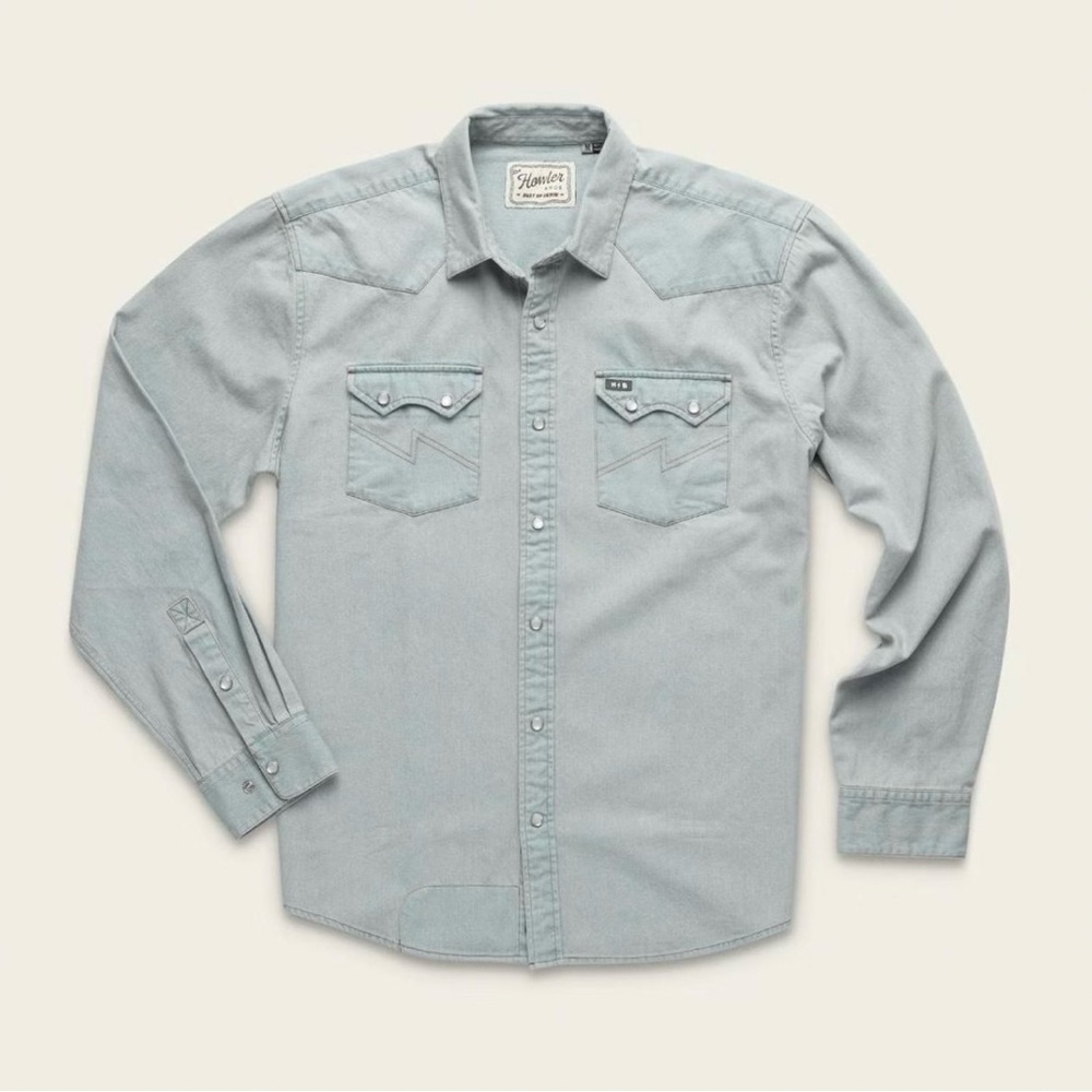 Dust Up Denim snap shirt